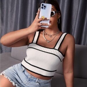 SHEIN Rib-Knit Cami Top